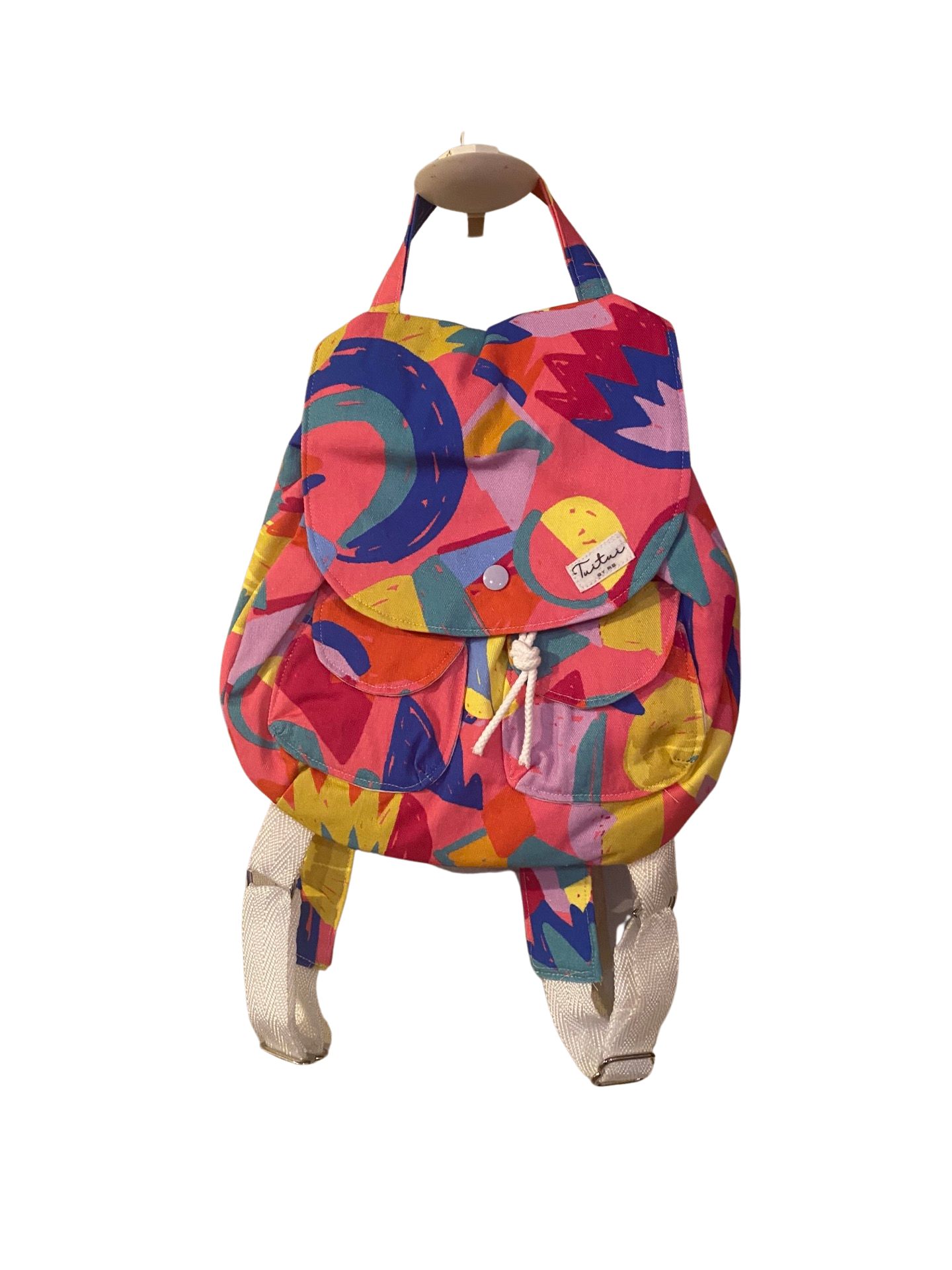 Toddler backpack - neon