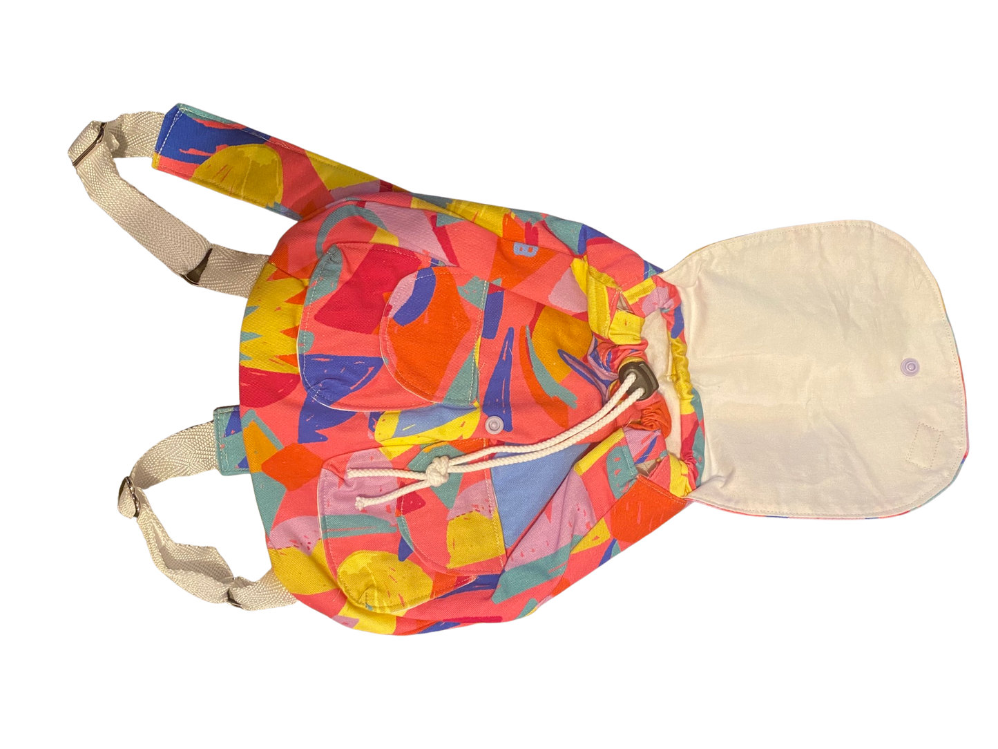 Toddler backpack - neon