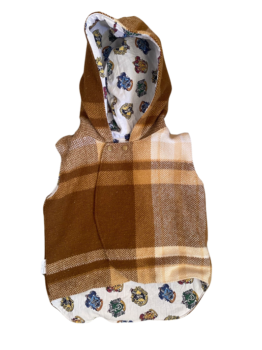 Woollen Vest - Size 5 - Tan