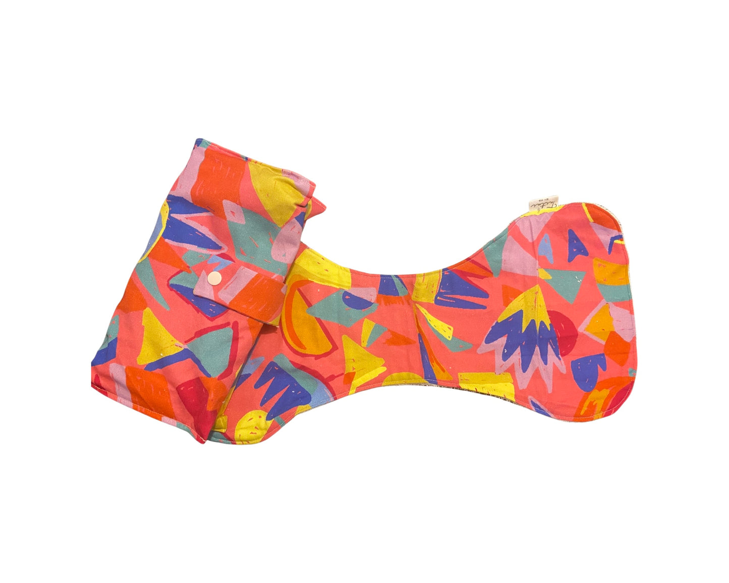 Neon love Nappy Wallet with Burp Cloth