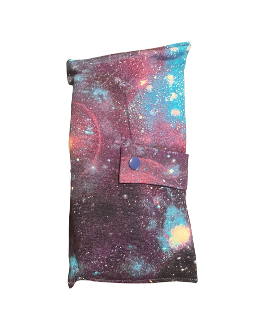 Galaxy Nappy Wallet with Burp Cloth